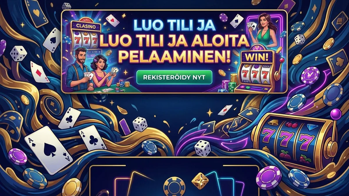 Rekisteröidy bonuksella